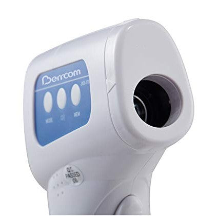 Berrcom - Non-Contact Infrared Forehead Thermometer with Fast Readings & Fever Alarm
