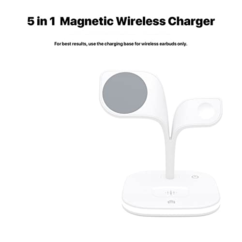 LZFuiop - 3 In 1 Wireless Charger Holder for Phone, Watch & Earbuds, Fast Charging