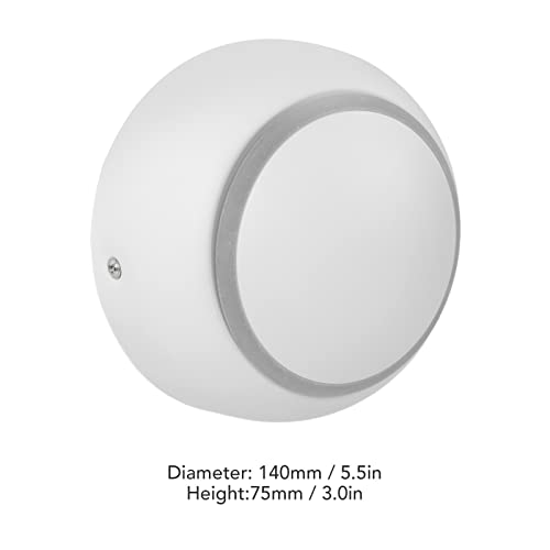 Ftvogue - Innovative Rotating LED Wall Light, Easy Hardwire Installation, Ideal for Hallways
