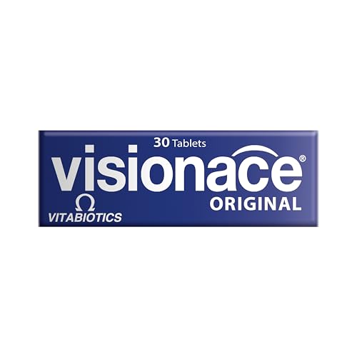 Vitabiotics Visionace Original - Nutritional Multivitamin for Normal Vision | Vitamins A, B2 and Zinc - 30 Tablets - Medaid International