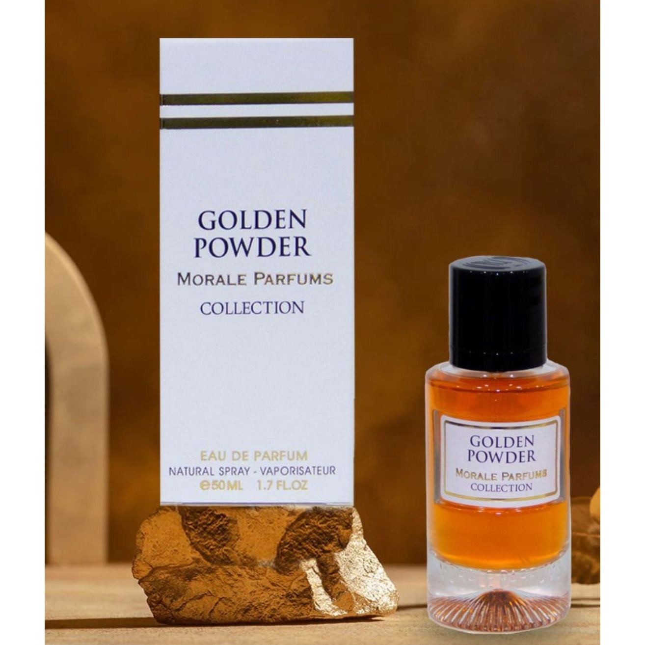 Morale Parfums Collection - Golden Powder 50ml 20% OFF - Medaid International