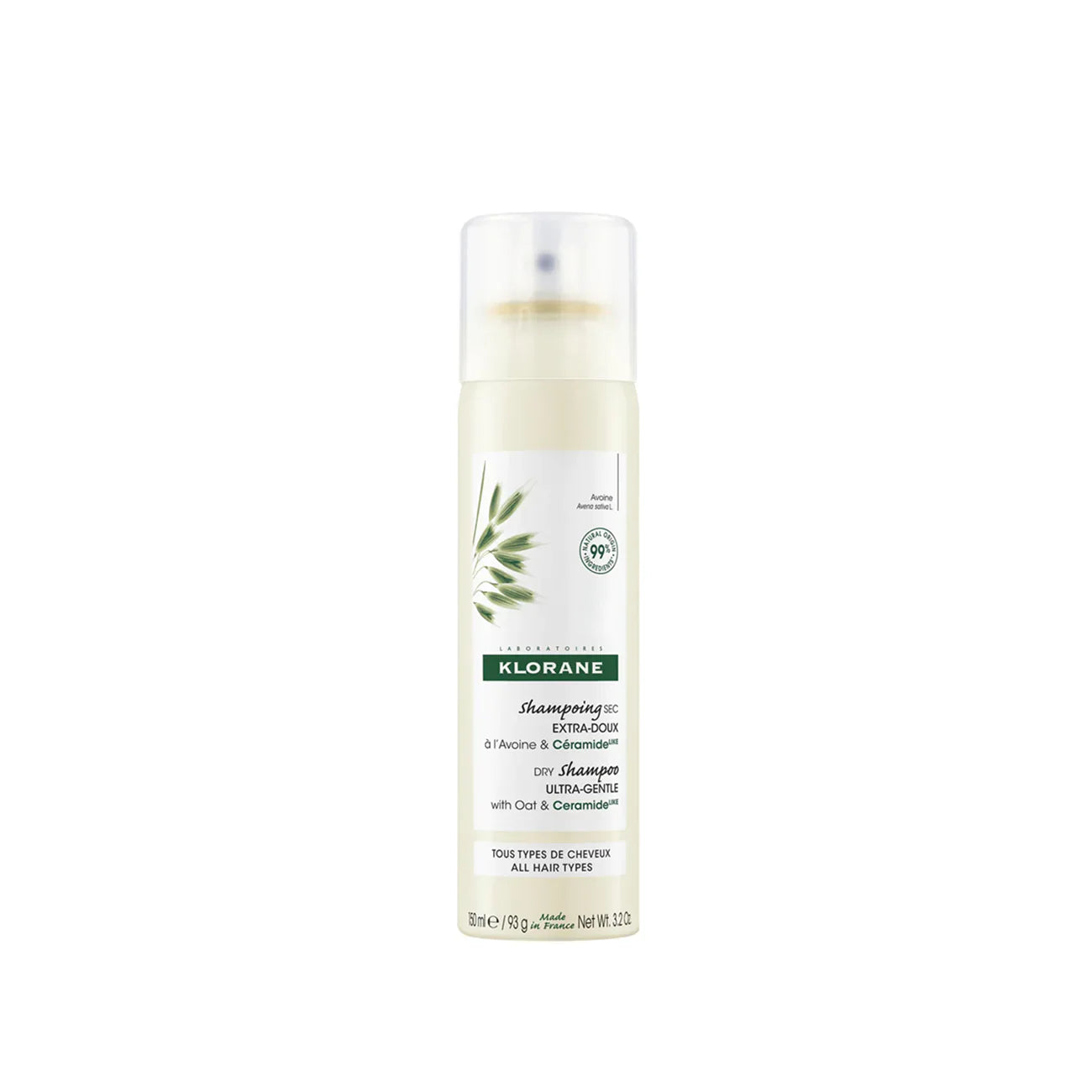 Klorane Dry Shampoo With Oat Milk & Ceramide - Medaid