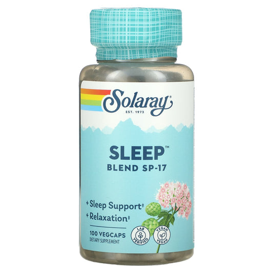 Solaray, Sleep Blend SP-17, 100 VegCaps - Medaid International