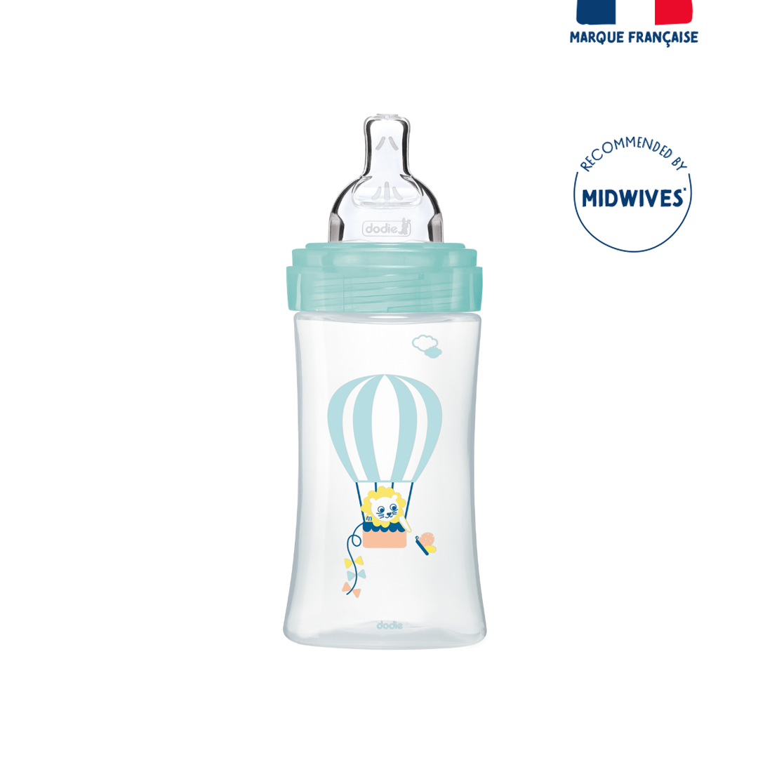 Dodie Bottle Sensation+ Anti-Colic Air 0-6 Months Flat Teat - Medaid International