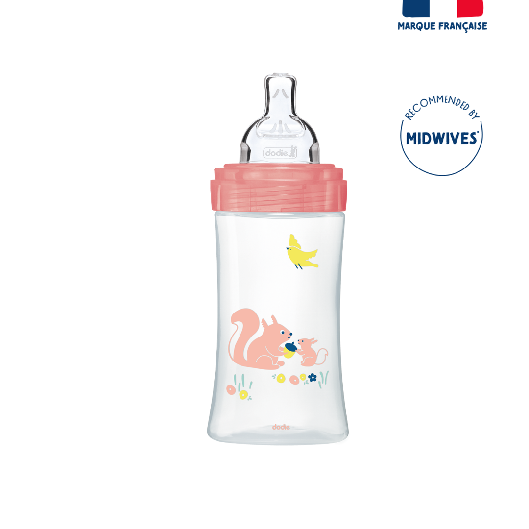 Dodie Bottle Sensation+ Anti-Colic Garden 0-6 Months Flat Teat - Medaid International