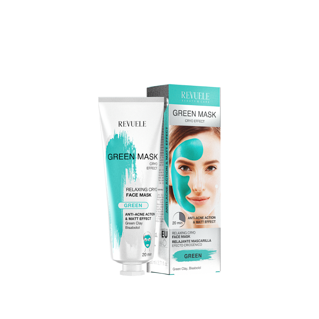 Revuele Green Mask Cryo Effect 80ml - Medaid International