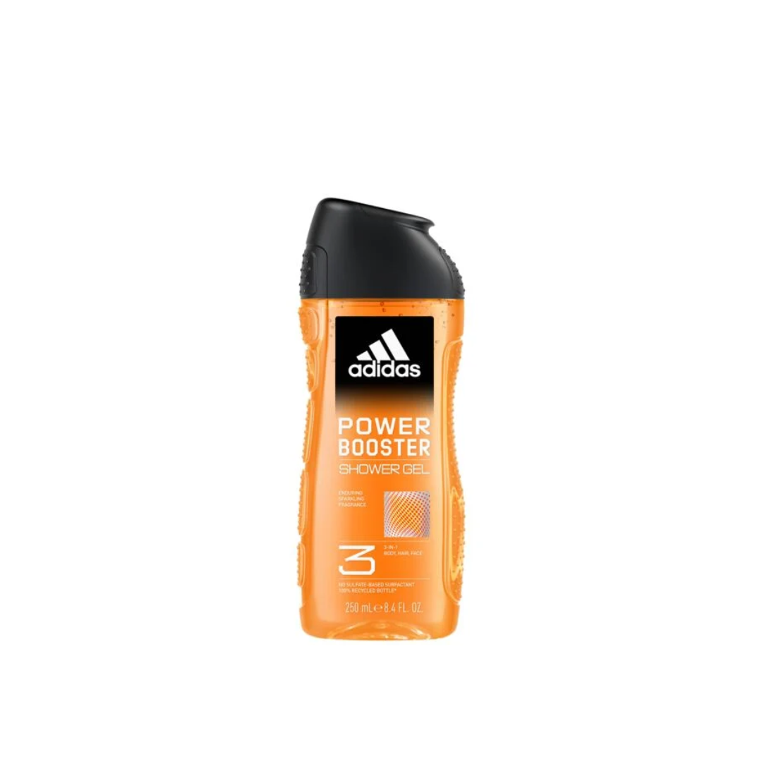 Adidas New 3 In 1 Shower Gel 250ml For Men - Medaid