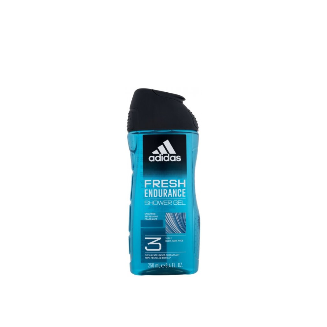 Adidas New 3 In 1 Shower Gel 250ml For Men - Medaid