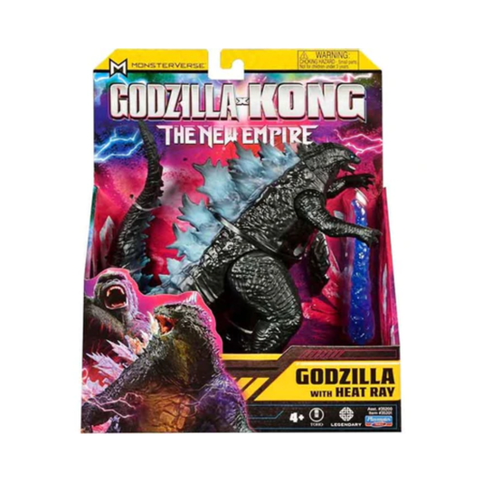 Godzilla x Kong Basic Fig. 6” - Godzilla w/Heat Ray - Medaid International