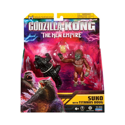 Godzilla x Kong Basic Fig. 3.5" - Suko w/Titanus Doug - Medaid International