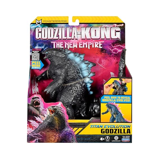 Godzilla x Kong Dlx Fig. 7" - Titan Evolution Godzilla Peel Skin - Medaid International