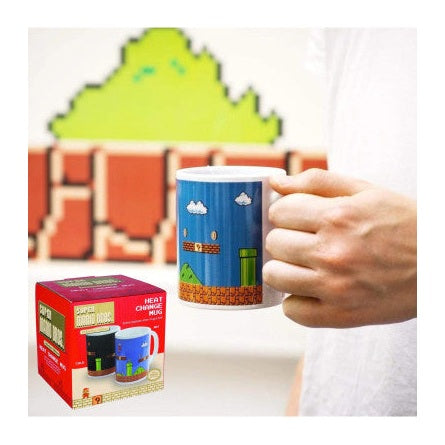 Super Mario Bros Heat Changing Mug By Paladone - Medaid International
