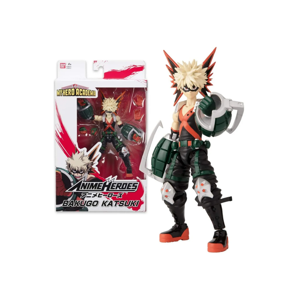 My Hero Academia Katsuki Bakugo 6" Anime Heroes Academia Action figure by Bandai - Medaid International