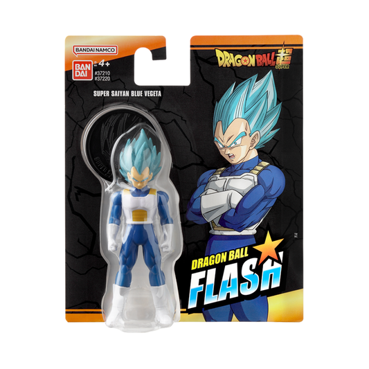 Dragon Ball Flash Series Super Saiyan Blue Vegeta 4" Action Figure - Medaid International