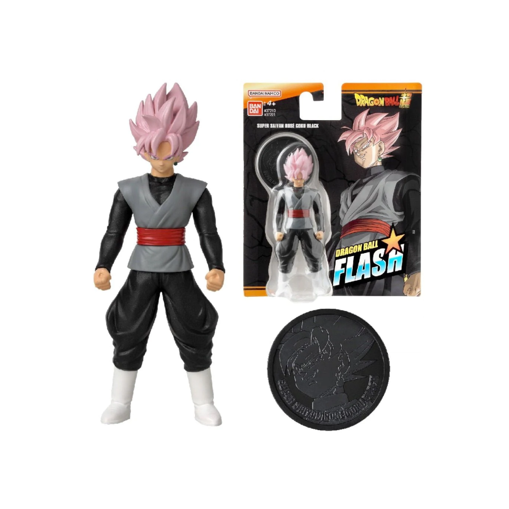 Dragon Ball Flash Series Goku Black Rose 4" Action Figure - Medaid International