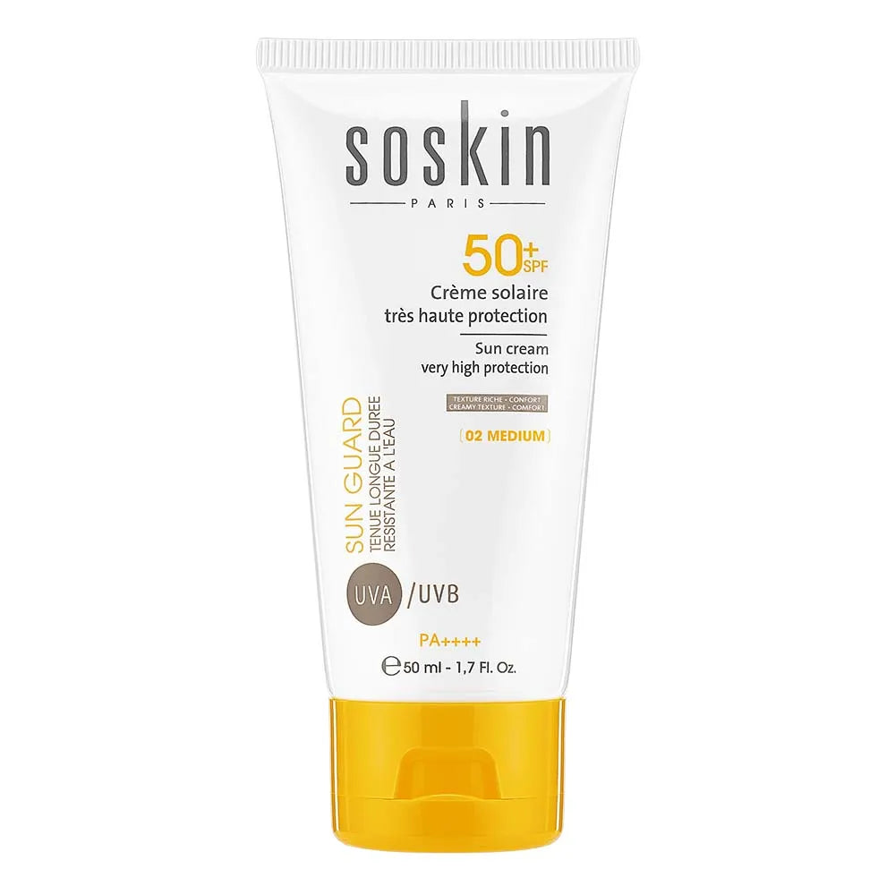 Protector Solar Sun Cream Very High Protection SPF 50+ Tinted - Medaid