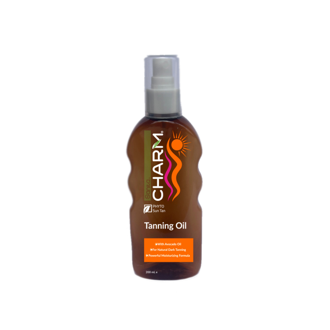 Charm Phyto Sun Tanning Bronzing Oil 200ml - Medaid