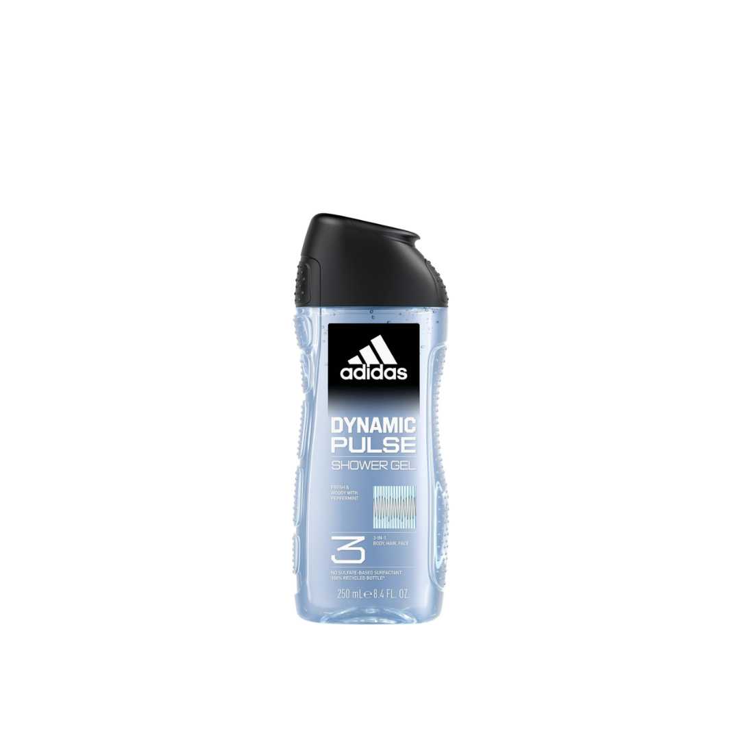 Adidas New 3 In 1 Shower Gel 250ml For Men - Medaid