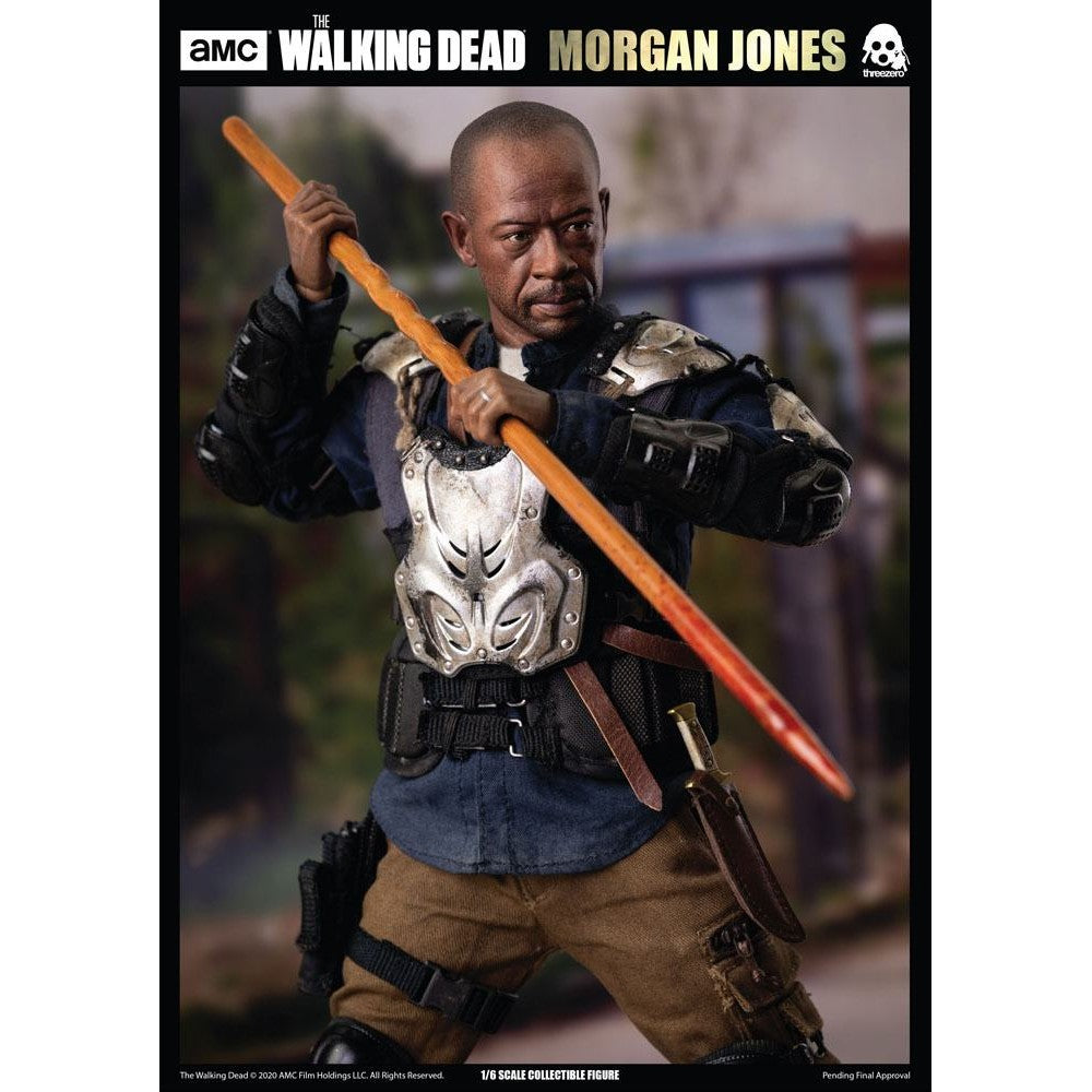The Walking Dead Morgan Jones 1/6 Action Figure by Threezero - Medaid International