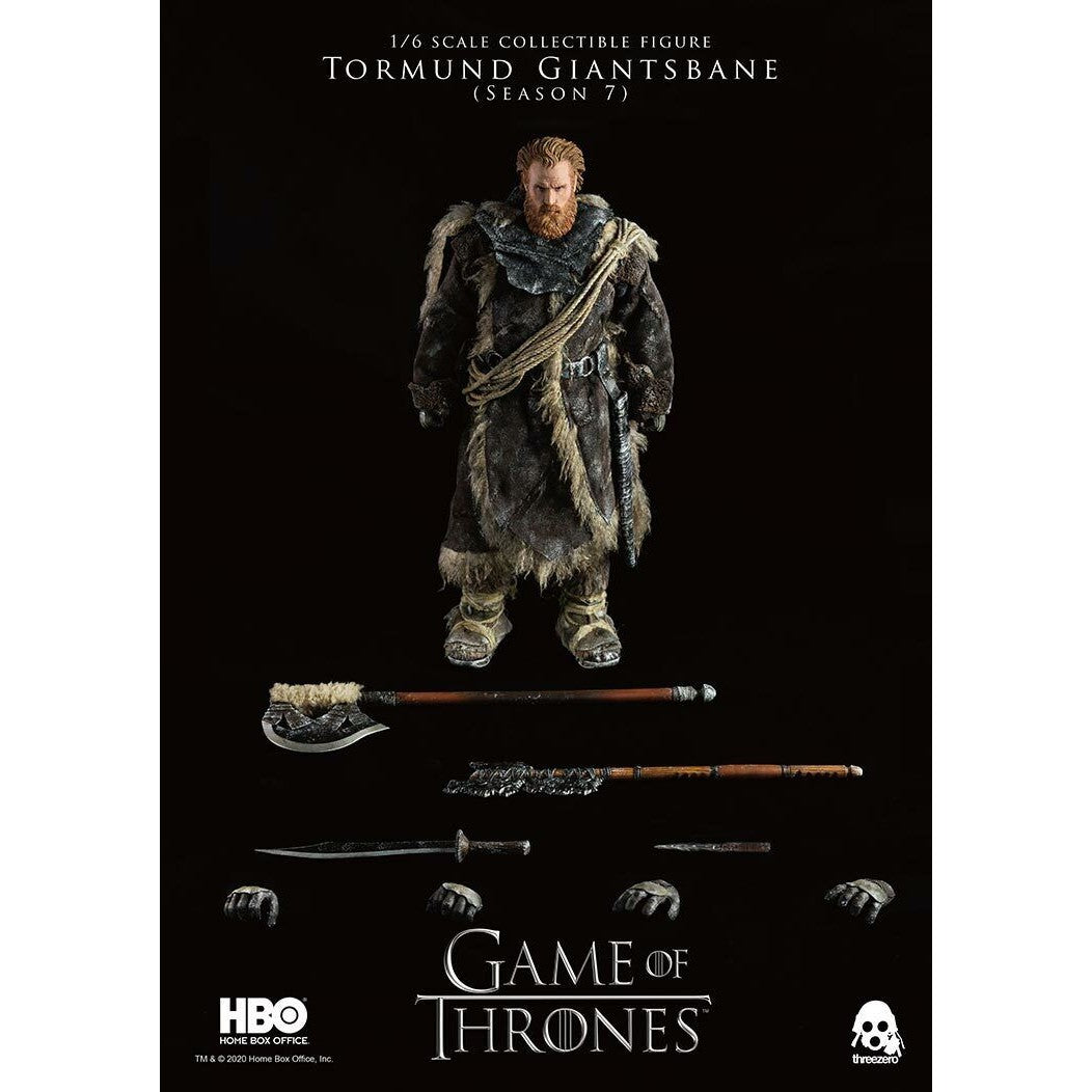 Game of Thrones Tormund Giantsbane 1/6 Scale Action Figure by Threezero - Medaid International