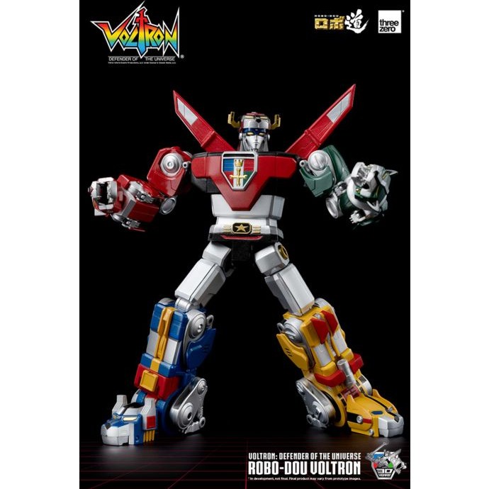 Voltron: Defender of the Universe Robo-Dou Voltron 10” Action Figure by Threezero - Medaid International