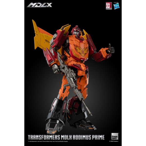 Transformers MDLX Rodimus Prime Action Figure by Threezero x Hasbro - Medaid International