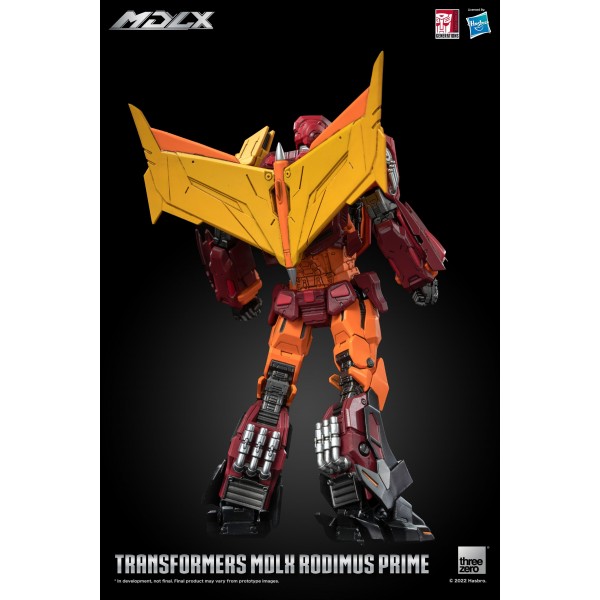 Transformers MDLX Rodimus Prime Action Figure by Threezero x Hasbro - Medaid International