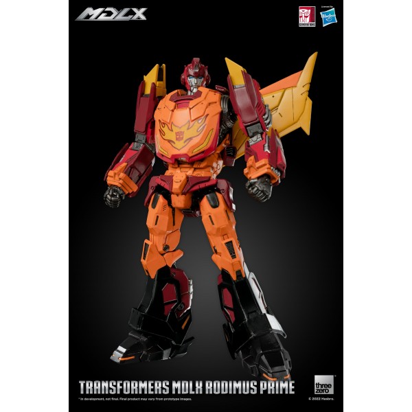 Transformers MDLX Rodimus Prime Action Figure by Threezero x Hasbro - Medaid International