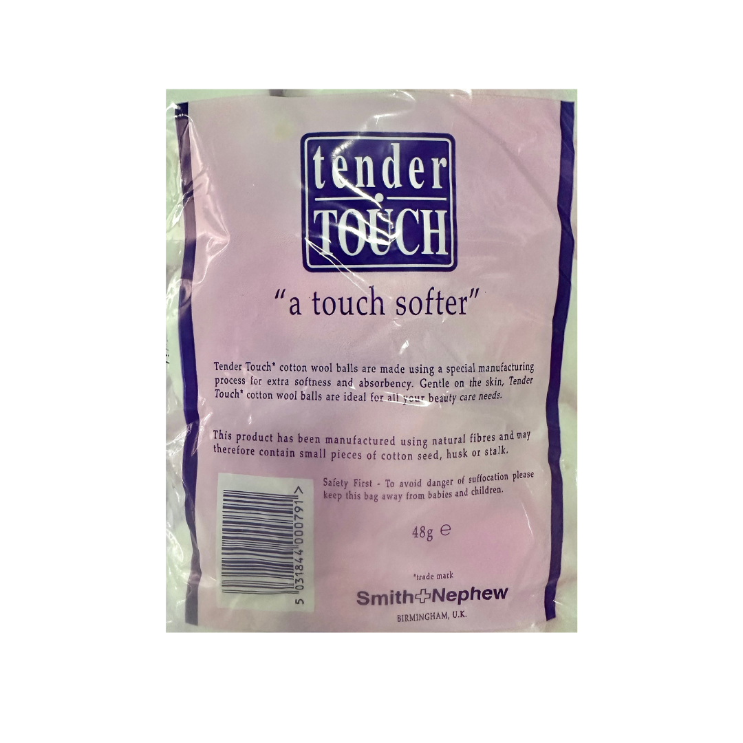TENDER TOUCH Coloured cotton wool balls 80's - Medaid International