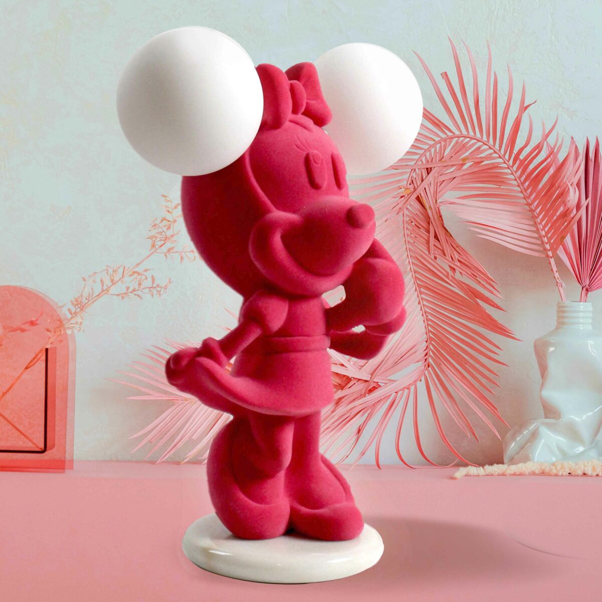 40 CM, 3D Girl Mouse Table Lamp Home Décor - Medaid
