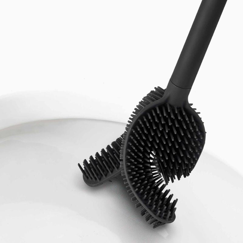 Joseph Joseph Flex™ 360 Matt Black Toilet Brush - Medaid International