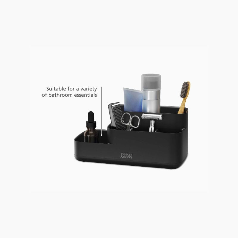 Joseph Joseph EasyStore™ Matt Black Bathroom Storage Caddy - Medaid International