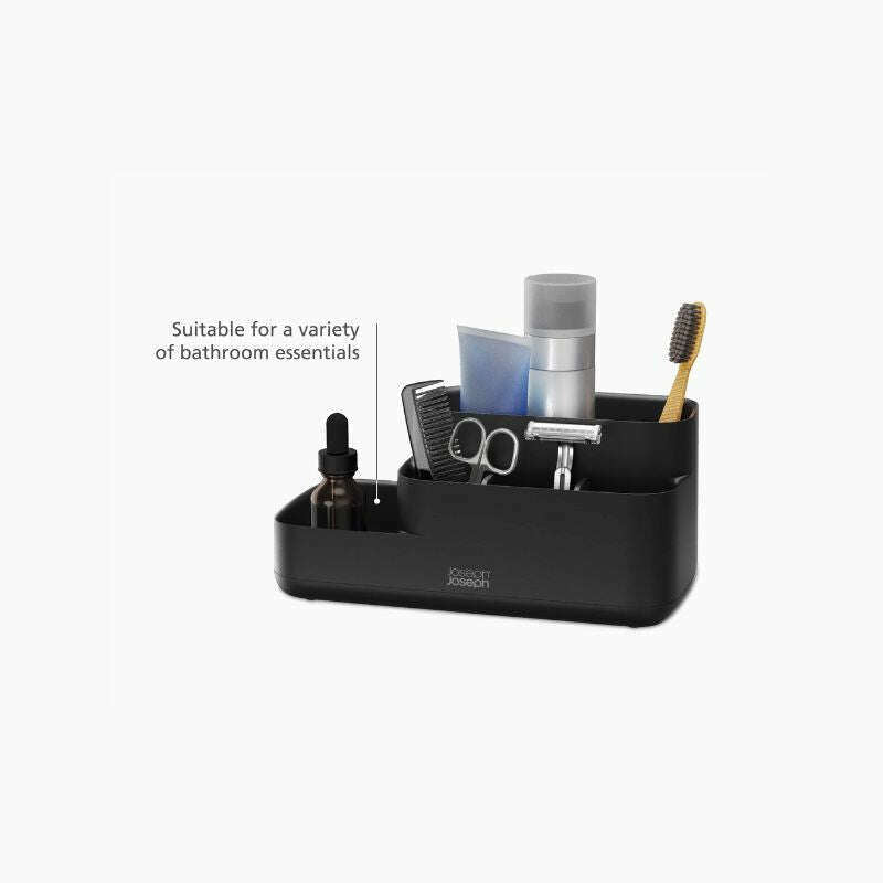 EasyStore‚Ñ¢ Matt Black Bathroom Storage Caddy - Medaid International