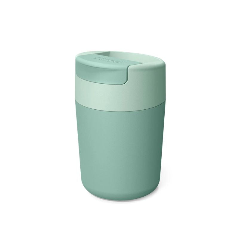 Joseph Joseph Sipp™ Travel Mug with Hygienic Lid 340ml Green - Medaid International