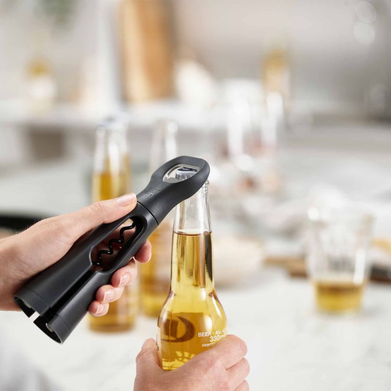Joseph Joseph BarStar 3-in-1 Grey Corkscrew - Medaid International