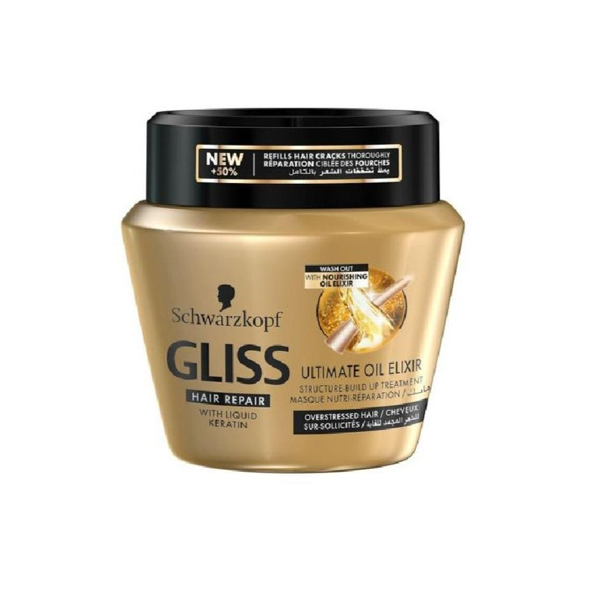 Schwarzkopf Gliss Ultimate Oil Elixir Mask 300ml - Medaid International