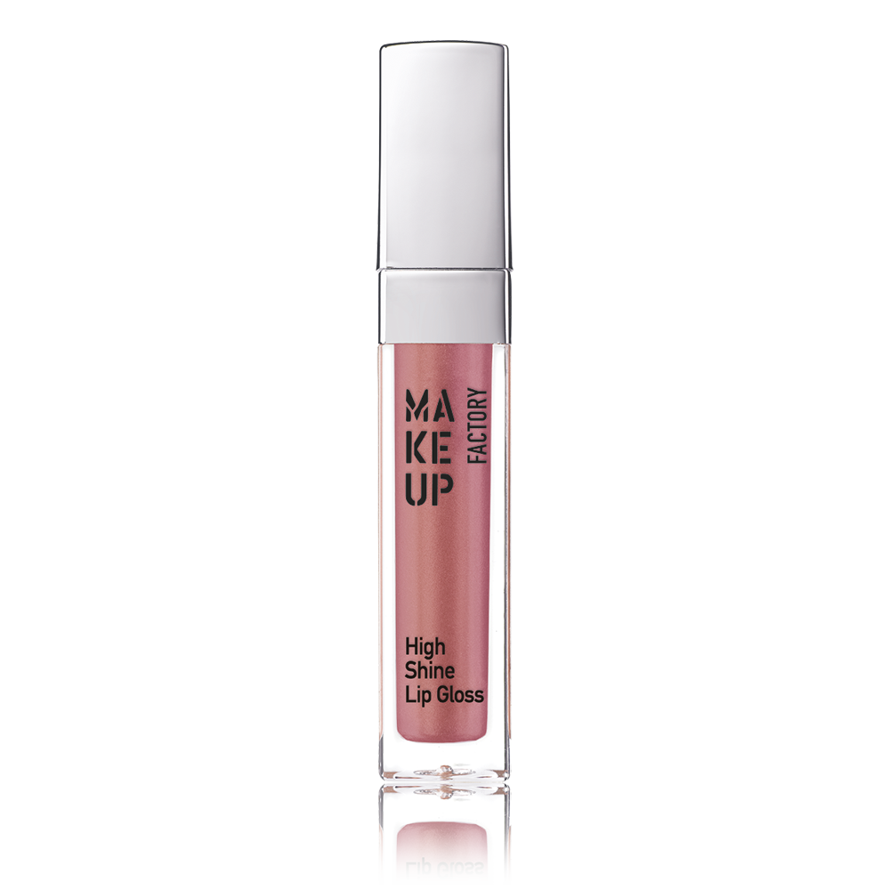 Makeup Factory 45 High Shine Lip Gloss Iridescent Rose - Medaid