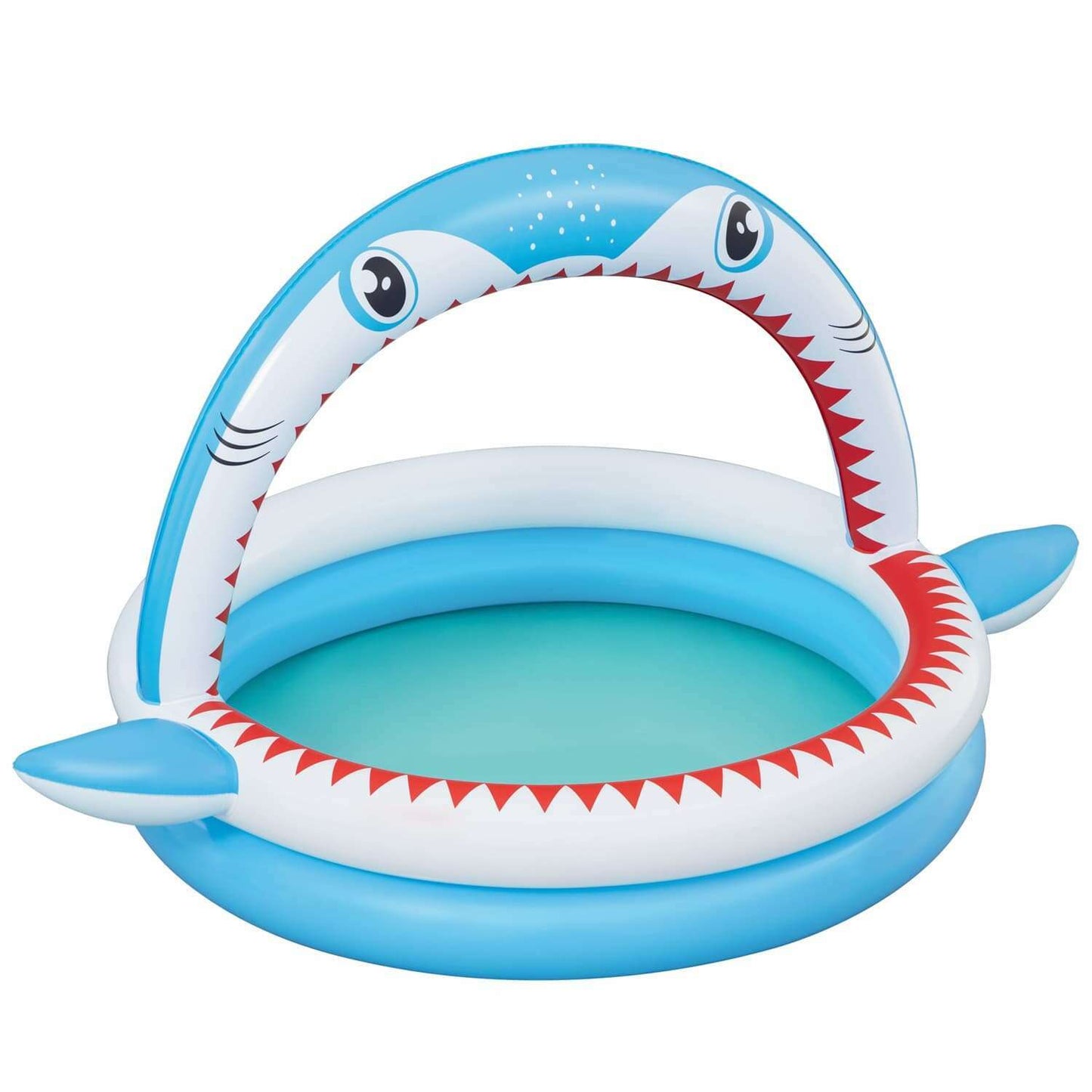 Sharktastic Sprinkler Play Pool 163x127x92cm - Medaid International