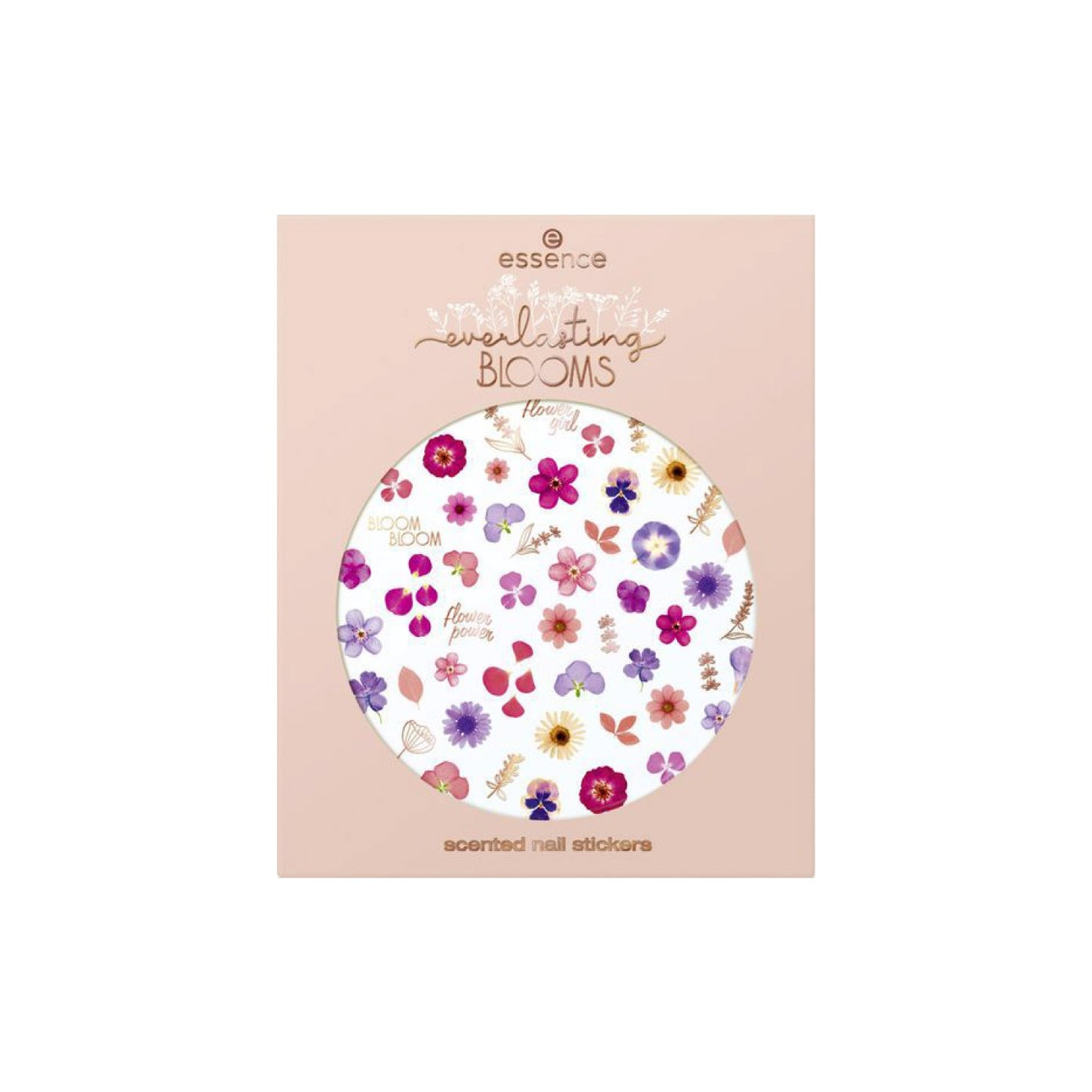Everlasting Blooms Scented Nail Stickers 01 - Medaid International