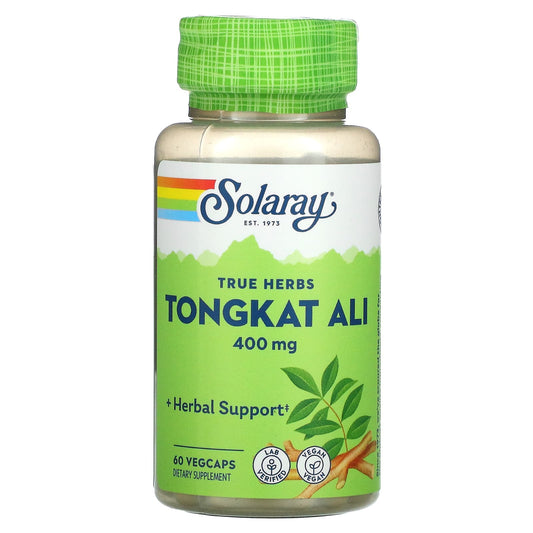 Solaray, Tongkat Ali, 400 mg, 60 VegCaps - Medaid International