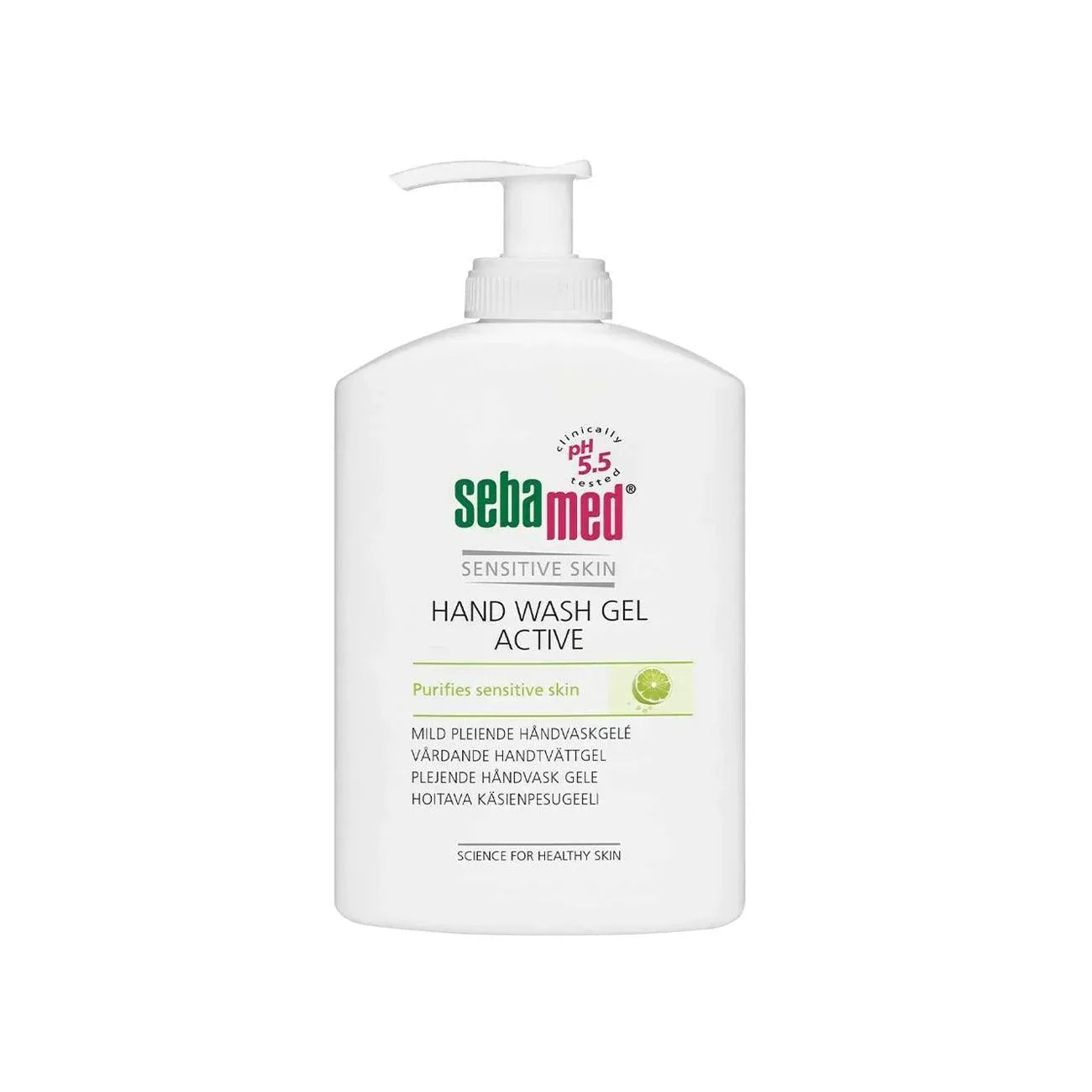 SEBAMED Hand wash gel ACTIVE for normal to sensitive skin 300ml - Medaid International