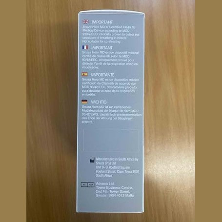 Snuza - Hero MD Portable Baby Breathing Monitor (Medically Certified)