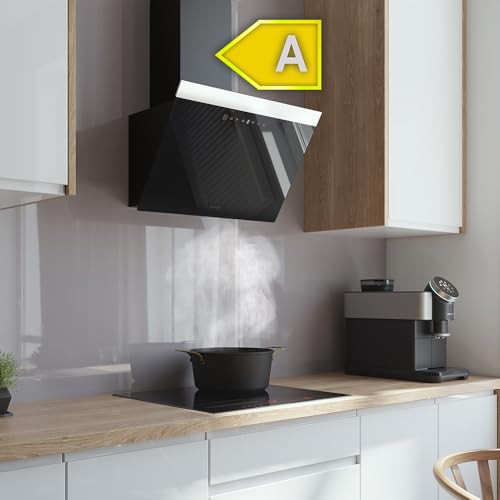 Cecotec - Bolero Flux DT 606500 Cooker Hood, 165W, 3 Levels, Touch Control