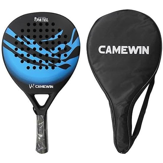 Adventure Lab Paddle Tennis Rackets with Carry Bag Made of Carbon Fiber and Grit Face with Eva Memory Foam Core - Medaid