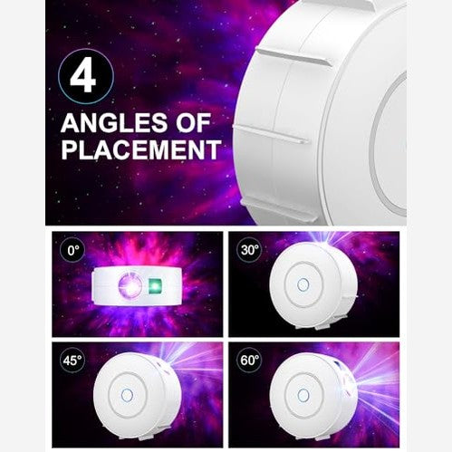 DOWILLDO - Smart Star Galaxy Projector with 16 Million Colors & APP Control