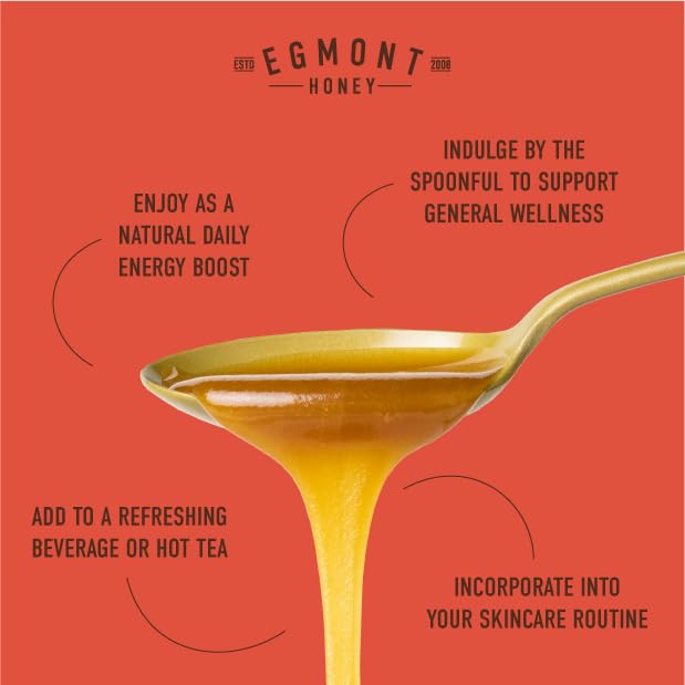 Egmont Honey Raw Manuka Honey MGO 700+ UMF 18+ 8.8oz(250g) NON-GMO, Kosher, Recycled plastic jar, Traceable 100% Pure Authentic New Zealand Honey, UMF & MGO Certified - Medaid International