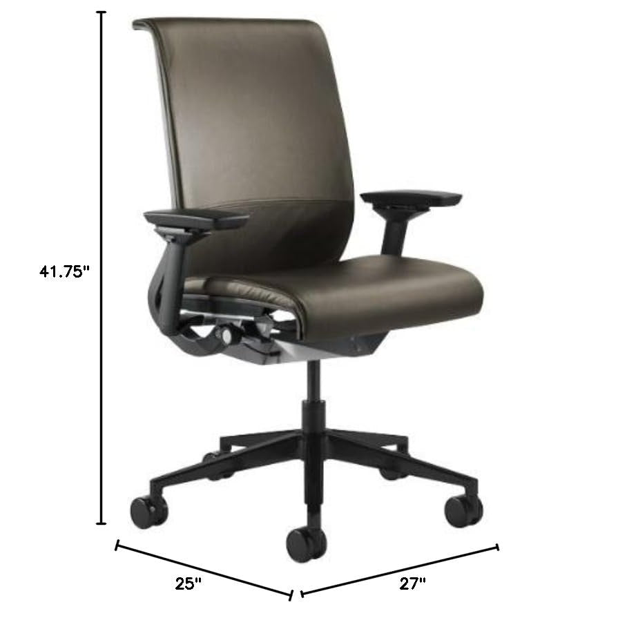 Steelcase Think Chair, Soapstone Leather - Medaid International