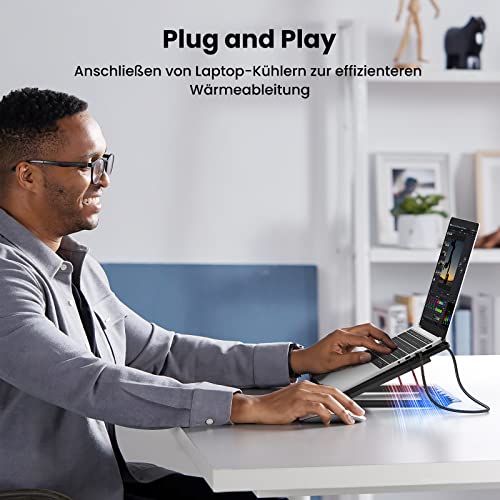 UGREEN - USB 3.0 Cable 5 Gbps Super Speed, Nylon, 3M Length, Compatible with Printers & Laptops