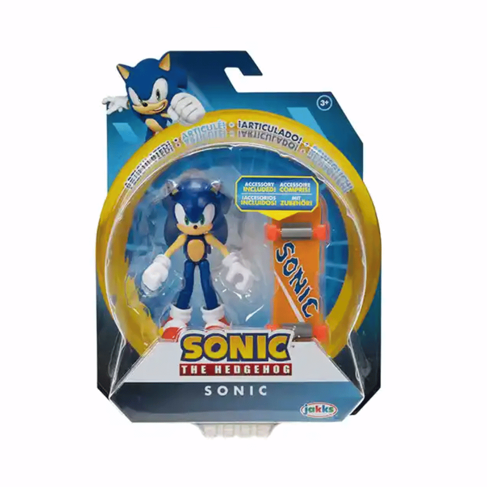 Sonic 4" Fig w/Acc Wave #13 - Modern Sonic - Medaid International