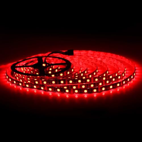 Supernight - 32.8ft RGB LED Strip Lights, 600 LEDs, Color Changing, Black PCB